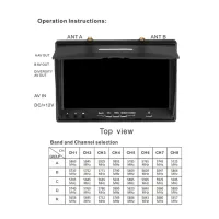 Монітор FPV Bluesky LCD5802D DVR 5.8GHz 40CH (LCD5802) - 7