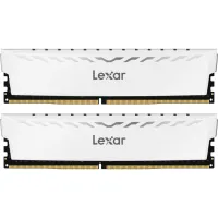 Модуль пам'яті для комп'ютера DDR4 16GB (2x8GB) 3600 MHz Thor White Lexar (LD4BU008G-R3600GDWG) - 1