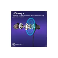 Навушники Promate Leap Black (leap.black) - 4