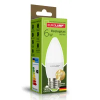 Лампочка Eurolamp LED CL 6W E27 3000K 220V (LED-CL-06273(P)) - Изображение 3