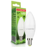 Лампочка EUROELECTRIC LED CL 9W 900Lm E14 4000K (LED-CL-09144(EE)) - Зображення 2