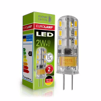 Лампочка Eurolamp LED силикон G4 2W 4000K 220V (LED-G4-0240(220)) - Image 2