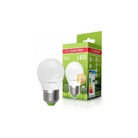 Лампочка EUROELECTRIC LED G45 5W E27 4000K 220V (LED-G45-05274(EE)) - Изображение 2
