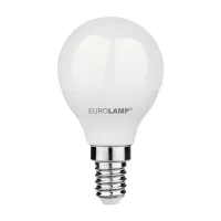 Лампочка Eurolamp LED ECO серия "P" G45 7W 630Lm E14 3000K (LED-G45-07143(P)) - Зображення 1