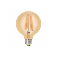 Лампочка Eurolamp G95 12W E27 2700K (LED-G95-12273(Amber)) - Зображення 2