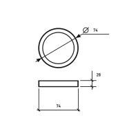 Лампочка Eurolamp LED GX53 8W 3000K (LED-GX53-0830(N)) - Зображення 4