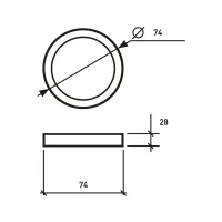Лампочка Eurolamp LED GX53 12W 4000K (LED-GX53-1240(N)) - Изображение 4