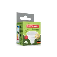 Лампочка Eurolamp LED SMD MR16 5W GU5.3 4000K 12V (LED-SMD-05534(12)(P)) - Изображение 3