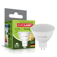 Лампочка Eurolamp LED SMD MR16 5W GU5.3 4000K 220V (LED-SMD-05534(P)) - Зображення 2