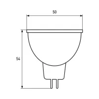 Лампочка Eurolamp LED SMD MR16 11W GU10 3000K 220V (LED-SMD-11103(P)) - Изображение 3