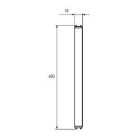 Лампочка Eurolamp T8 скло 9W 6500K (LED-T8-9W/6500(OS)) - Зображення 3