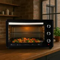 Електропіч Liberton LEO-480 Black - Зображення 2