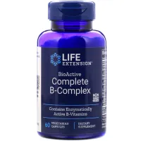 Вітамін Life Extension Комплекс Вітамінів Групи В, BioActive Complete B-Complex, 60 (LEX-19456) - 1