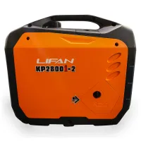 Генератор LIFAN інверторний LF2800I-2, 220V, 50Hz, IP23, 2.2-2,4KW, ручний пуск, 4л. (LF2800I-2) - 1