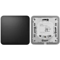 Розумний вимикач Ajax LightSwitch 1-gang чорна - 4