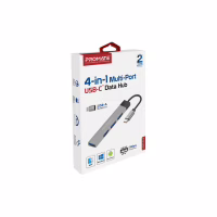 Концентратор Promate USB-C 4-in-1 порти Promate litehub-4.grey (litehub-4.grey) - Image 6