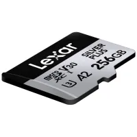 Карта пам'яті Lexar 256GB microSDXC class 10 UHS-I U3 V30 A2 Professional Silver (LMSSIPL256G-BNANG) - 4