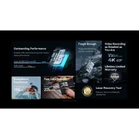 Карта пам'яті Lexar 256GB microSDXC class 10 UHS-I U3 V30 A2 Professional Silver (LMSSIPL256G-BNANG) - 6