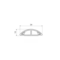 Короб Kopos напольний LO 35 LD (відрізки по 2 метри) (LO 35 LD) - 2