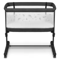 Ліжечко Lionelo приставне Aurora Grey Graphit (LO-AURORA GREY GRAPHITE) - 2