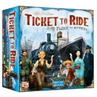Настільна гра Lord of Boards Квиток на поїзд: Рейки та вітрила (Ticket to Ride: Rails & Sails) українська (LOB2333UA) - 1