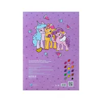 Кольоровий папір Kite А4 двосторонній My Little Pony 15арк/15 кол (LP24-250) - Зображення 4