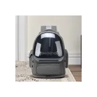 Переноска для тварин Lapka 42х34х27 см сіра (LPK-02) - Зображення 3