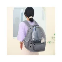 Переноска для тварин Lapka 42х34х27 см сіра (LPK-02) - Зображення 4