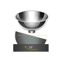 Посуд для котів Lapka Годівниця подвійна з металевими мисками (LPK-27) - 5