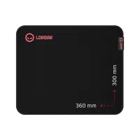 Килимок для мишки Lorgar Main 323 Black/Red (LRG-GMP323) - 1