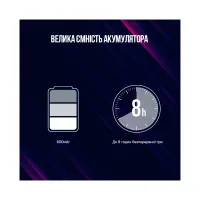 Геймпад Lorgar TRIX-510 PC iOS13 Android PS3 Bluetooth Black (LRG-GP510) - 9