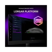Мишка Lorgar MSA10 Ultralight USB Black (LRG-MSA10-BK) - 3