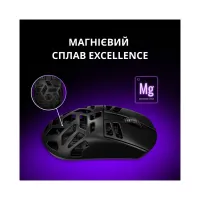 Мышка Lorgar Elite MSE90W Wireless/Bluetooth Dark Grey (LRG-MSE90W-DG) - Изображение 5