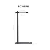 Підставка для гарнітури OfficePro Aluminum Alloys Black (LS350B) - 12