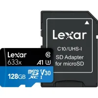 Карта пам'яті Lexar 128GB microSDXC class 10 UHS-I 633x (LSDMI128BB633A) - 3