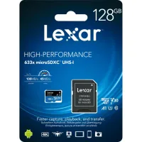 Карта пам'яті Lexar 128GB microSDXC class 10 UHS-I 633x (LSDMI128BB633A) - 4