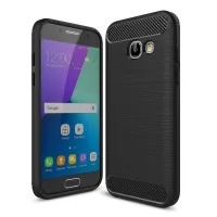 Чохол до мобільного телефона для SAMSUNG Galaxy A3 2017 Carbon Fiber (Black) Laudtec (LT-A32017B) - 1