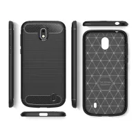 Чохол до мобільного телефона Laudtec для Nokia 1 Carbon Fiber (Black) (LT-N1B) - 4