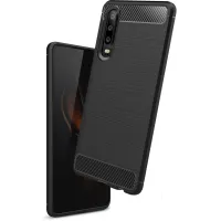 Чохол до мобільного телефона Laudtec для Huawei P30 Carbon Fiber (Black) (LT-P30B) - 2