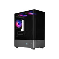 Корпус для ПК Prologix Lumi GM-01AB Glass Black - 1