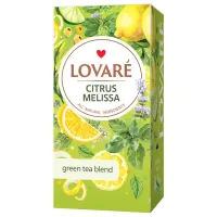 Чай Lovare "Citrus Melissa" 24х1.5 г (lv.76845) - Зображення 1