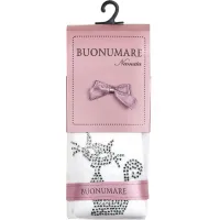 Колготки дитячі BNM з котиком (M0C0302-1121-1G-white) - 5