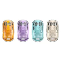 Мишка XO M12 Wireless Transparent/White (M12 White) - 2