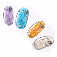 Мышка XO M12 Wireless Transparent/Yellow (M12 Yellow) - Image 2