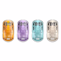 Мышка XO M12 Wireless Transparent/Yellow (M12 Yellow) - Image 4
