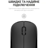 Мишка OfficePro M183 Wireless Black (M183) - 6