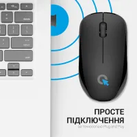 Мишка OfficePro M183 Wireless Black (M183) - 7