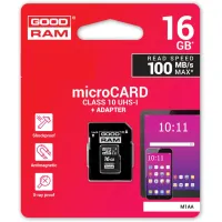 Карта пам'яті Goodram 16GB microSDHC Class 10 (M1AA-0160R12) - 5