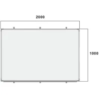Офісна дошка Sector магнітно-маркерна, 200х100 см (М2010) - Зображення 3