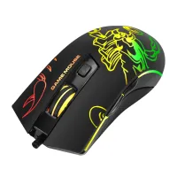 Мишка Marvo M209 LED USB Black (M209) - 1